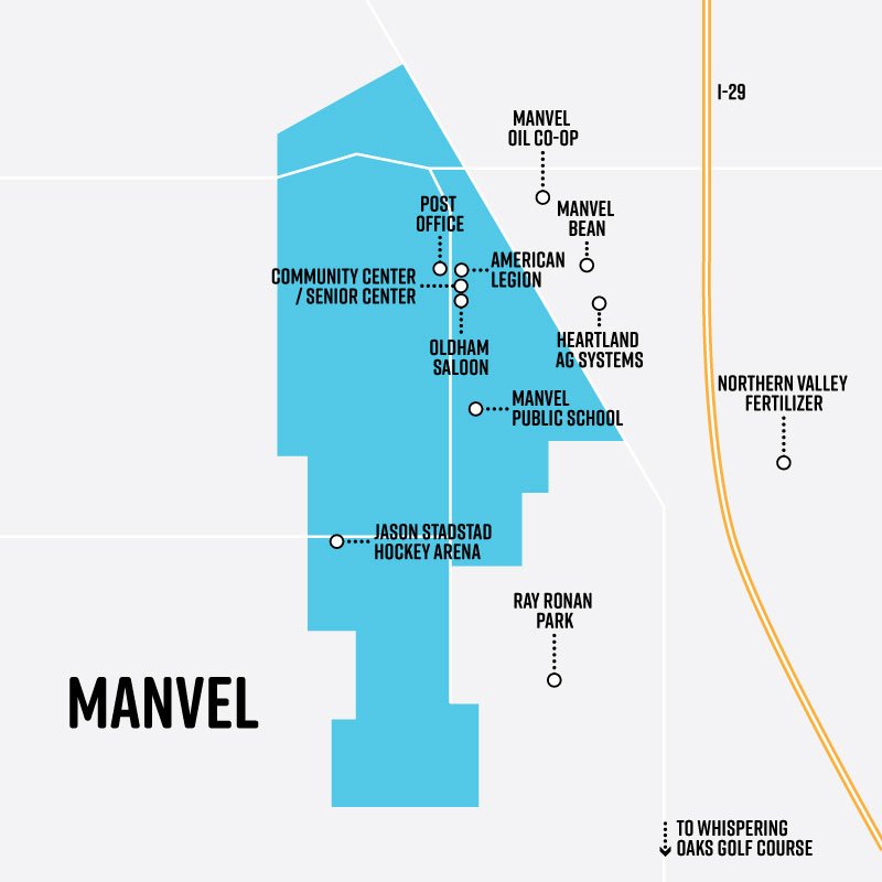 Map-of-Manvel-North-Dakota-Grand-Forks-County Map of Manvel North Dakota in Grand Forks County