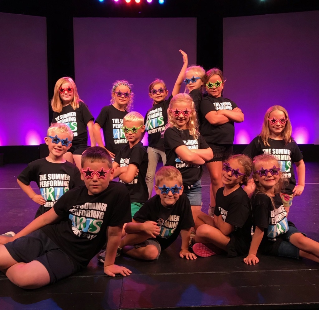 Kids with Sunglasses on while Performing at SPA in Grand Forks North Dakota