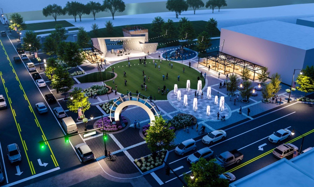 Downtown Grand Forks Future Rendering for Outdoor Events Downtown Grand Forks Future Rendering for Outdoor Events