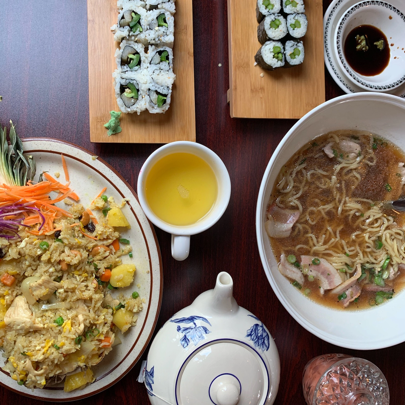 ramen-fried-rice-sushi Fried Food at Sakura