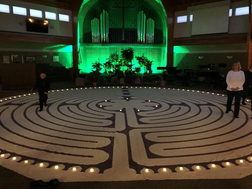 labyrinth-grand-forks Labyrinth in Grand Forks.