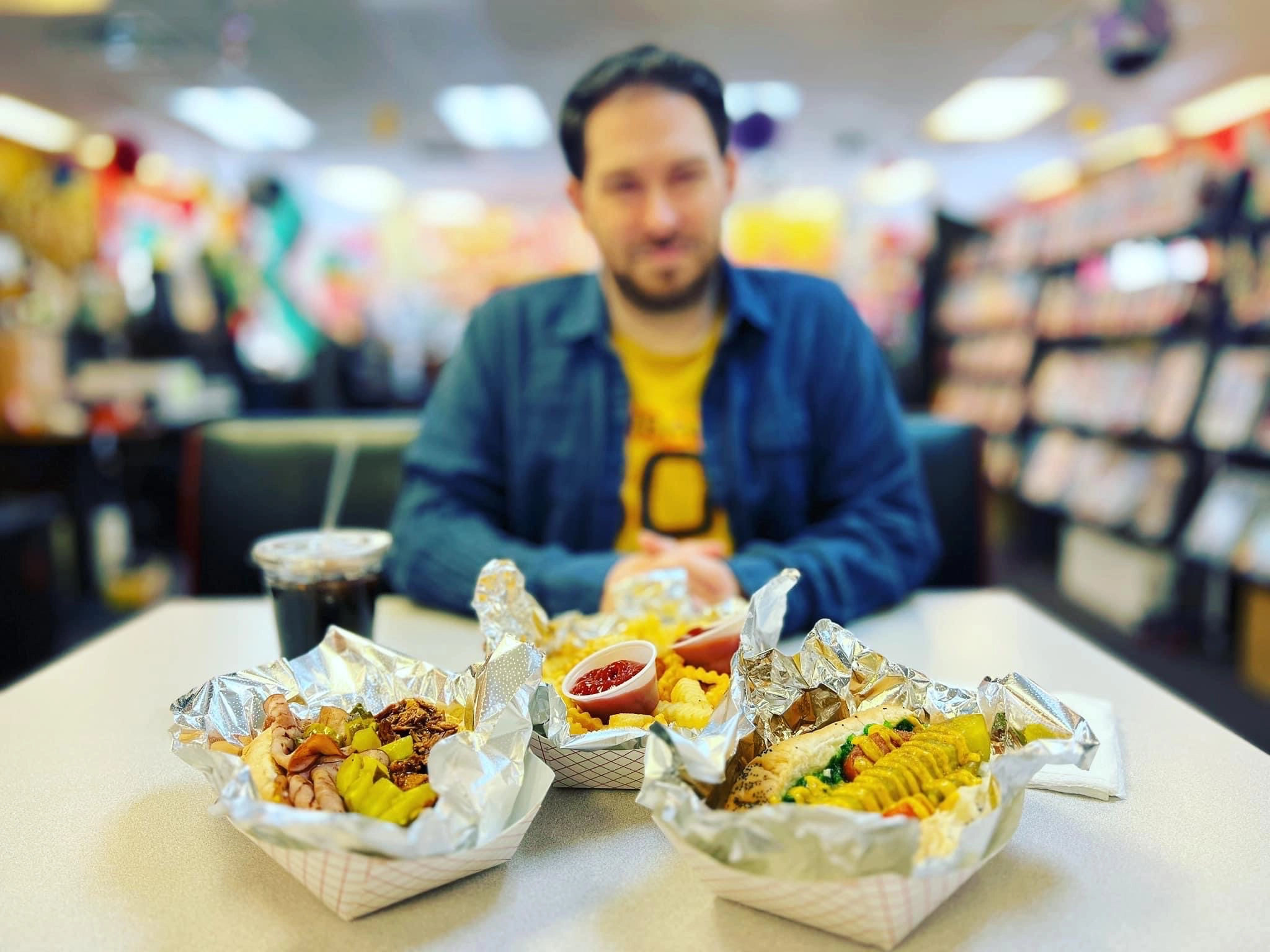 dogmahal-grand-forks Dogmahal in Grand Forks featuring specialty hot dogs.