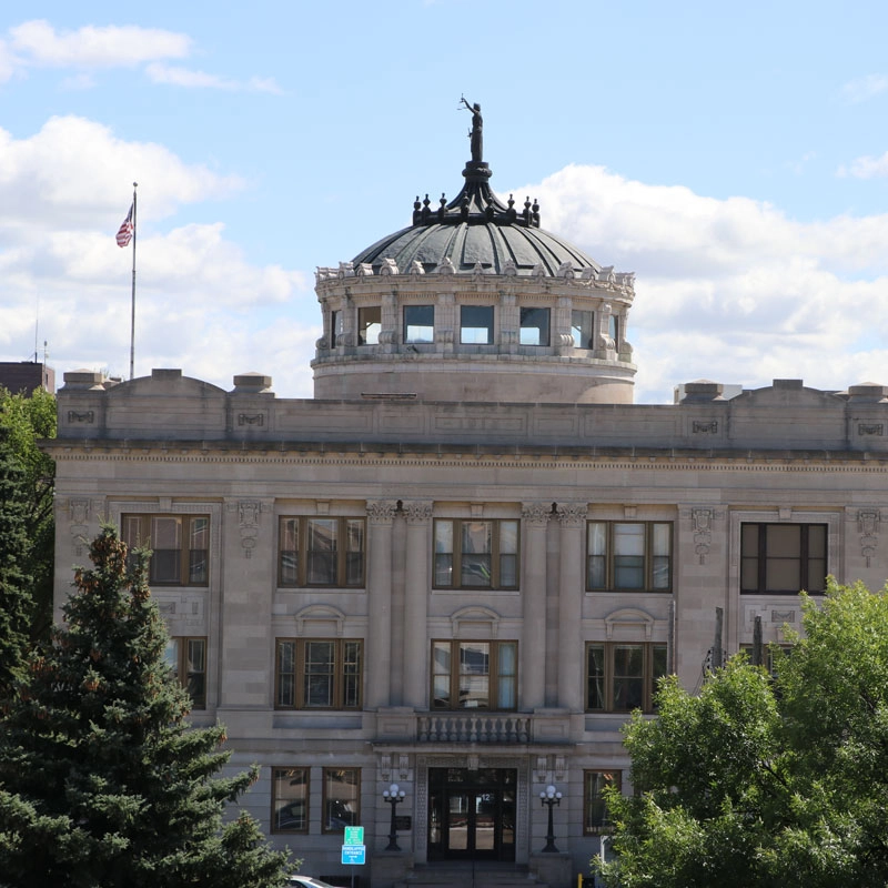 downtown-grand-forks Downtown building in Grand Forks.