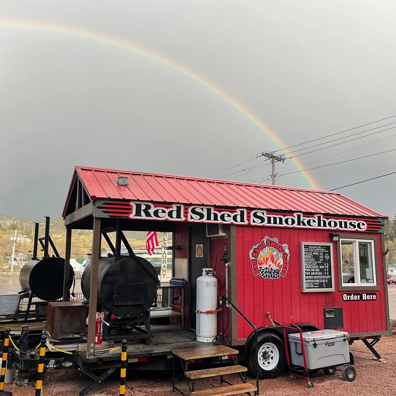 food-trucks-grand-forks-redshed Food Trucks in Grand Forks, the Red Shed Smokehouse.