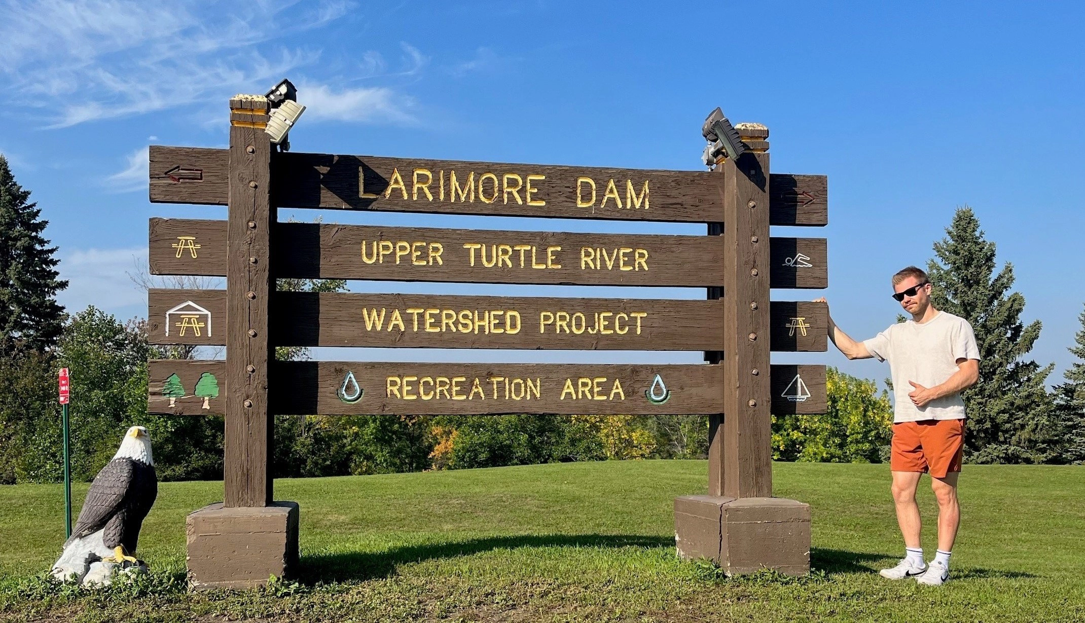 larimore-dam Larimore Dam in Grand Forks Region.