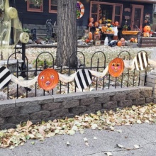 Halloween HouseCover phoyo The Halloween House by Kelly decorated with Halloween themed decor