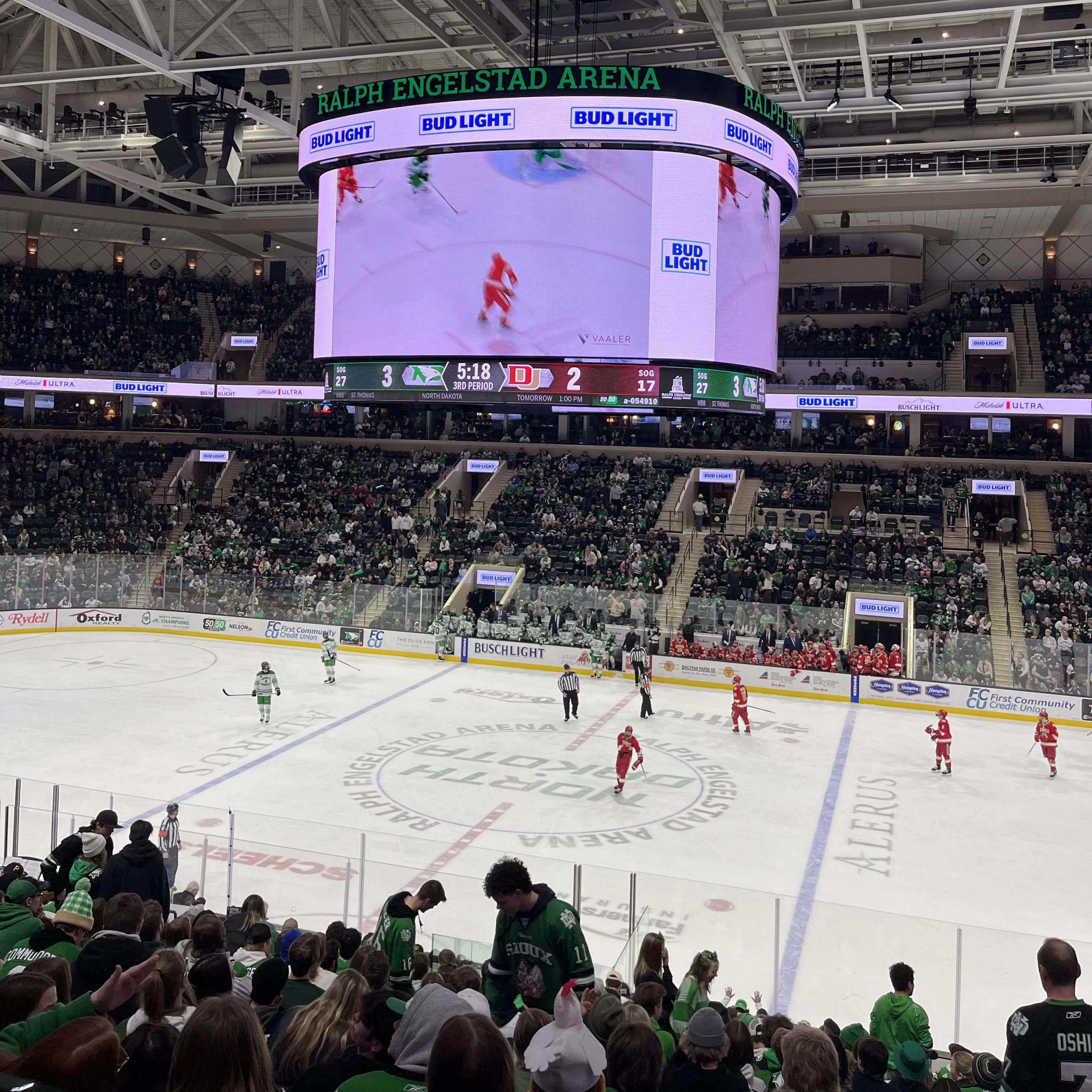 und-hockey-game-isabelle-kraemer UND Hockey Game in Grand Forks.