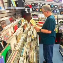 Vinyl Store Browsing Vinyl Store Browsing
