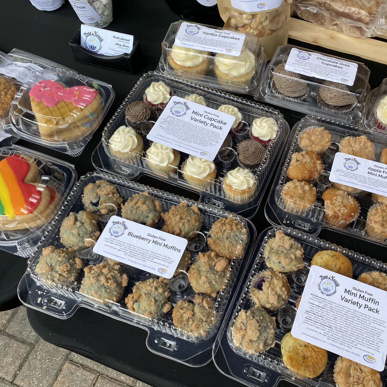 due-north-baked-goods Baked goods at the Farmer's market