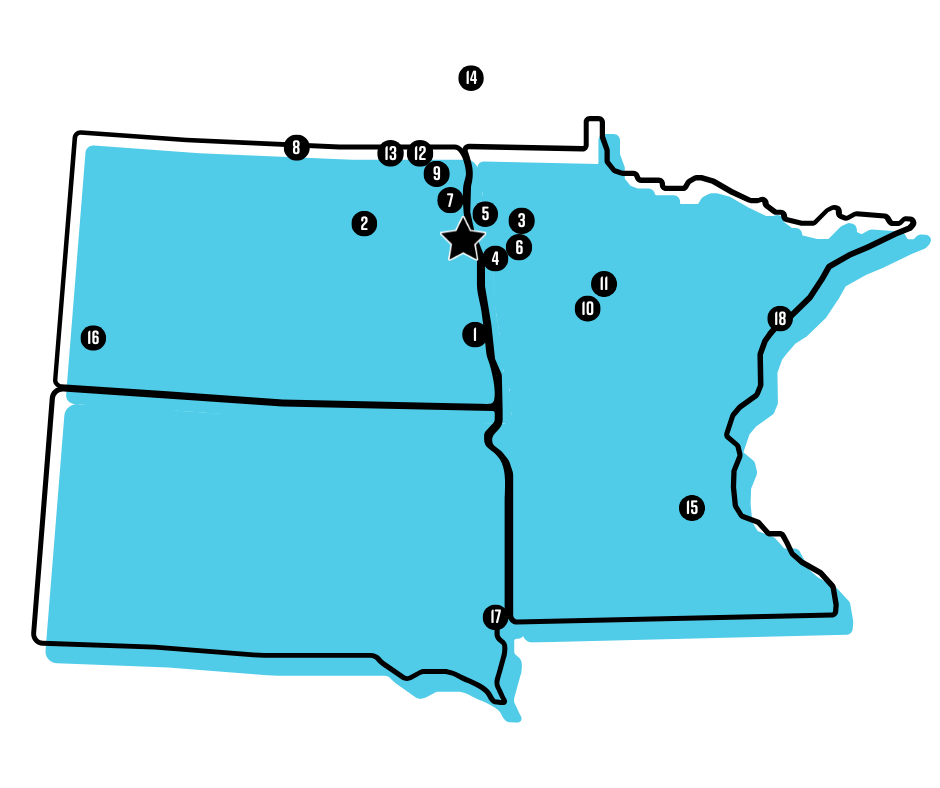 Greater Grand Forks Region Things to Do Map (1)