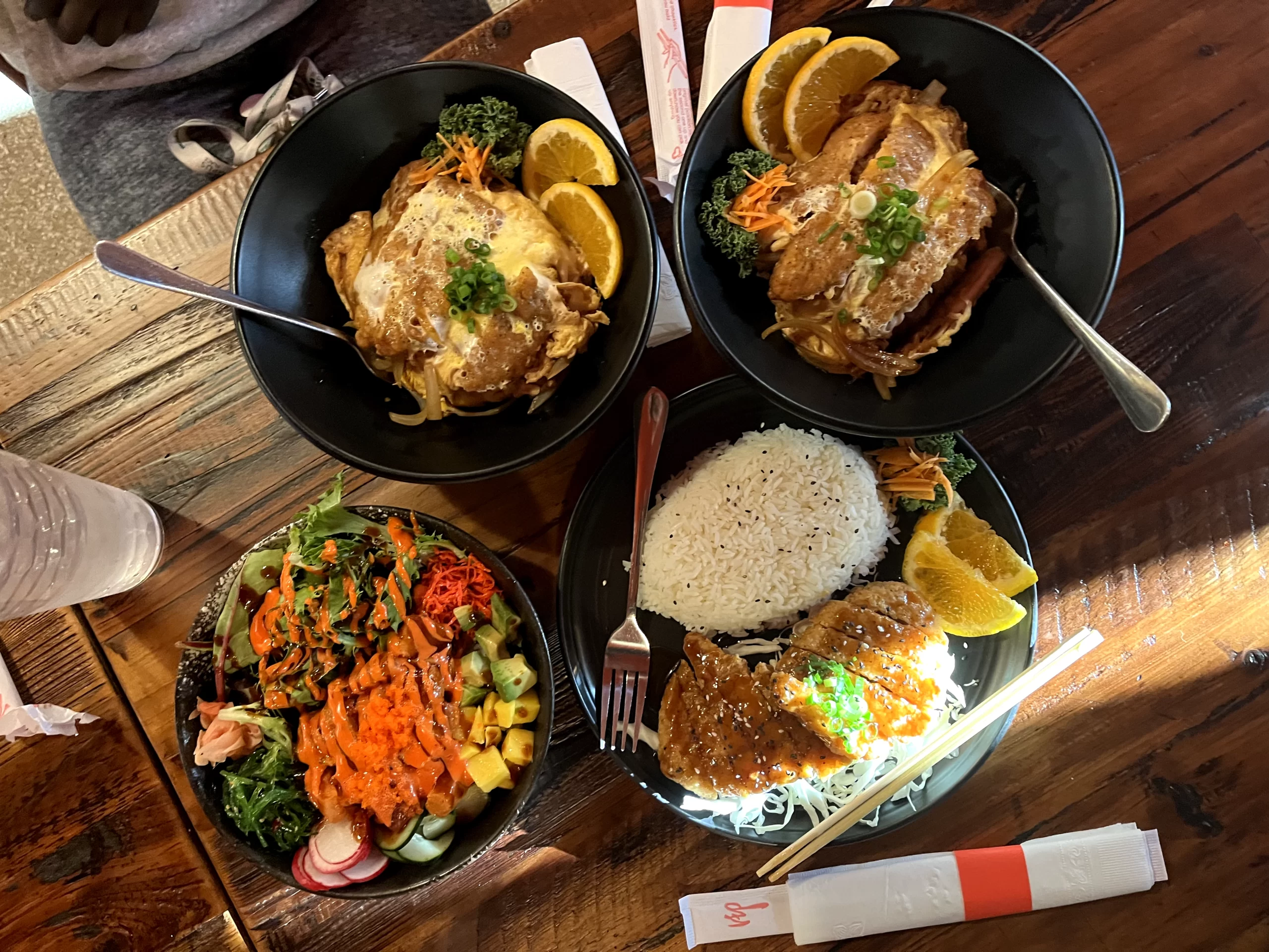 Kaizen-Grand-Forks 4 Asian cuisine dishes from Kaizen in Grand Forks