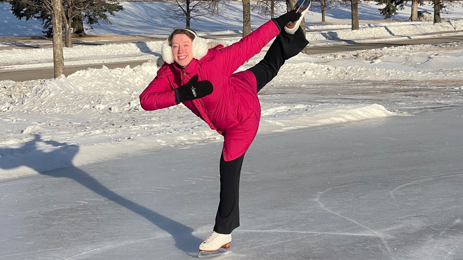 Abby P skating