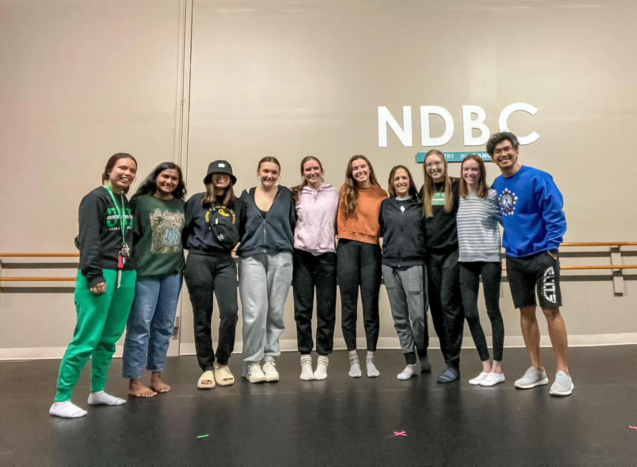 NDBC Gon Group of people from NDBC standing together and smiling for the photo.
