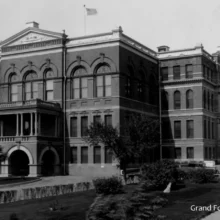 Bank of ND Picture of the bank of ND back in the day in all its glory