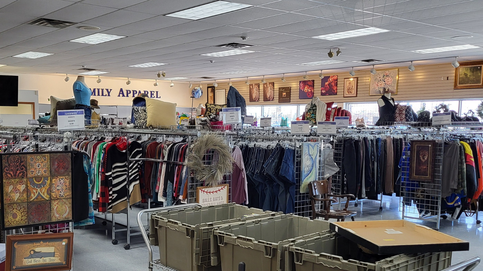 Inside the Goodwill in Grand Forks
