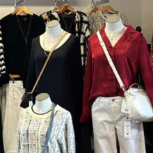 Boutique Fashion featured image Northern Roots boutique close up photo of a few of their fall mannequins.