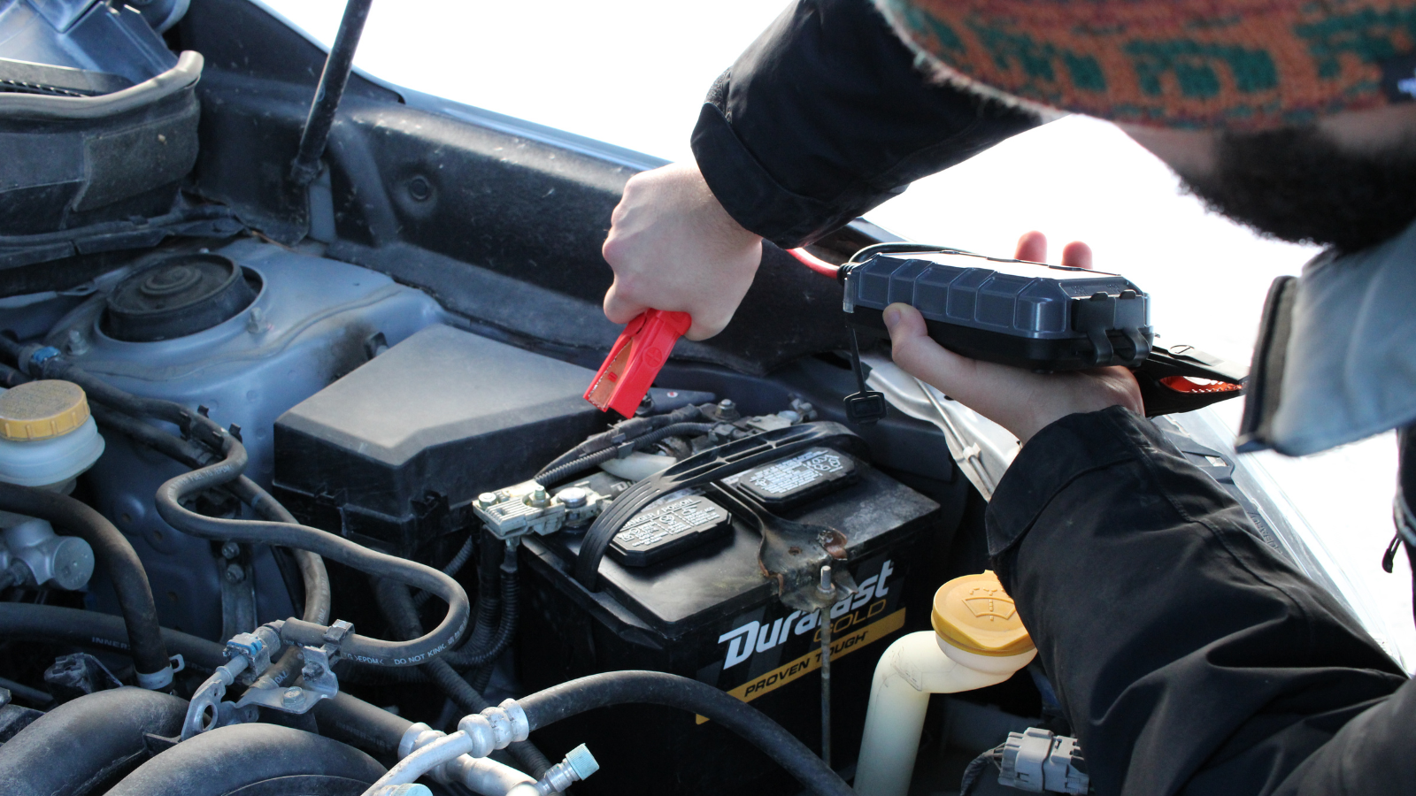 Jumper Cables Author Eli demonstrates using jumper cables to kickstart your car back to life!